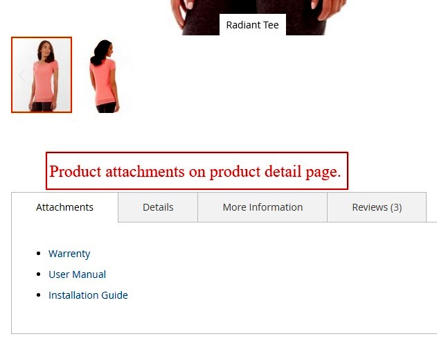 Product Attachment