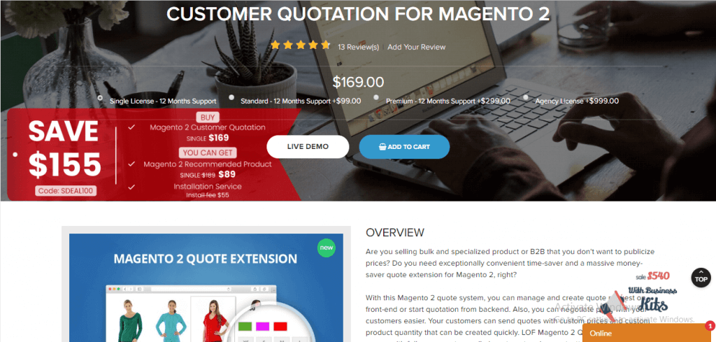 Customer-Quotation-Extension-for-Magento-2