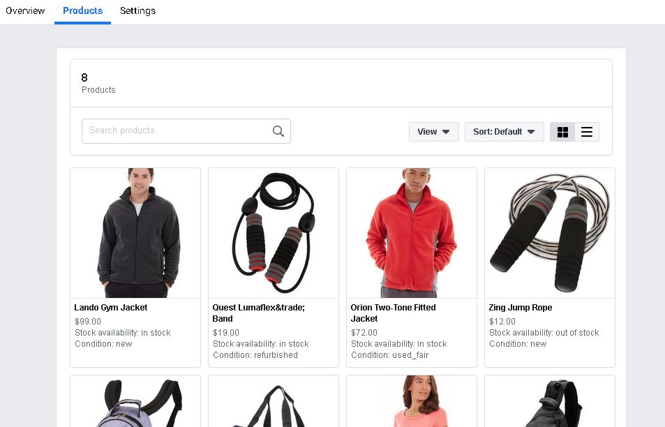 Facebook Shop Integration