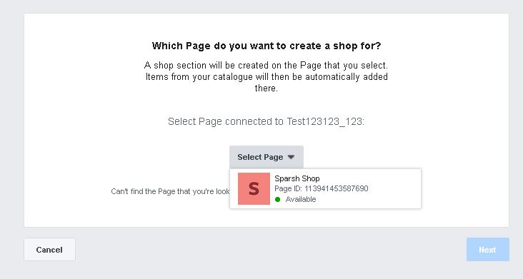 Facebook Shop Integration