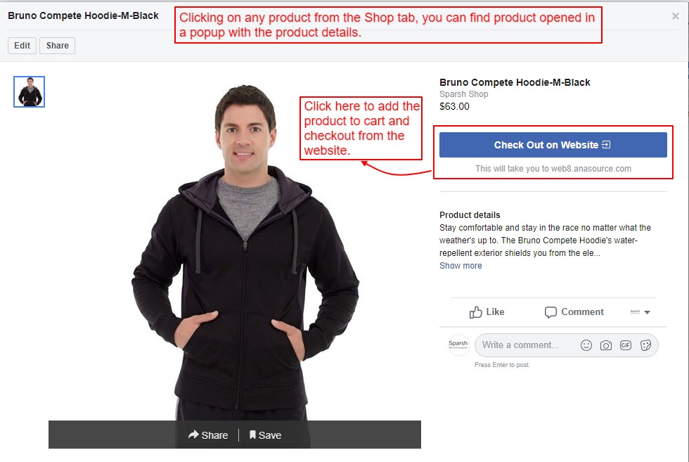 Facebook Shop Integration