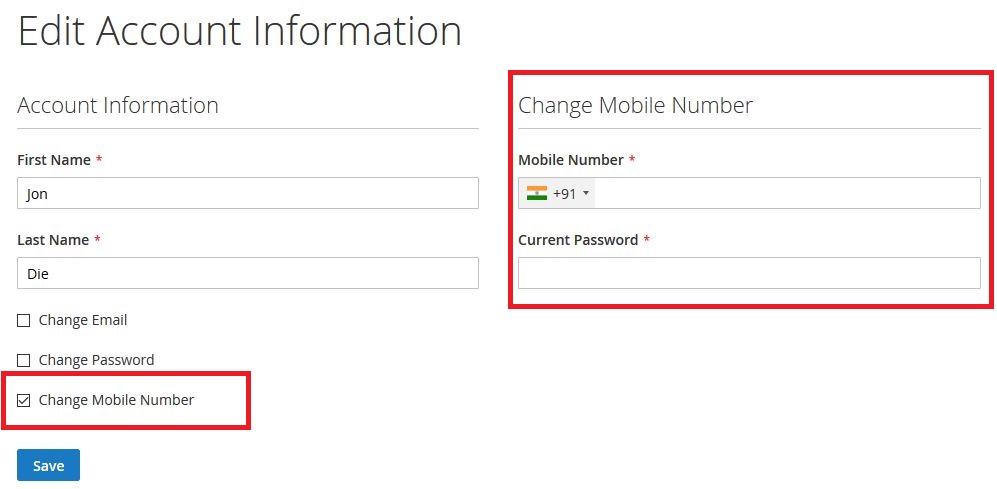 Login With Mobile Number