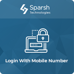 Login With Mobile Number Magento 2 Extension by Sparsh Technologies